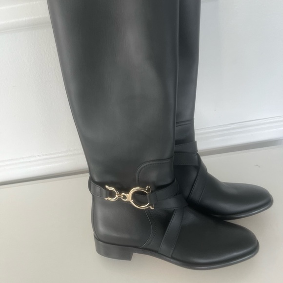 Salvatore ferragamo riding boots size 6 NWT - Picture 5 of 14
